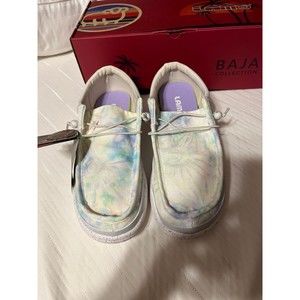 LAMO TIE DYE SLIP ON SHOES BAJA COLLECTION SIZE 10 WOMENS